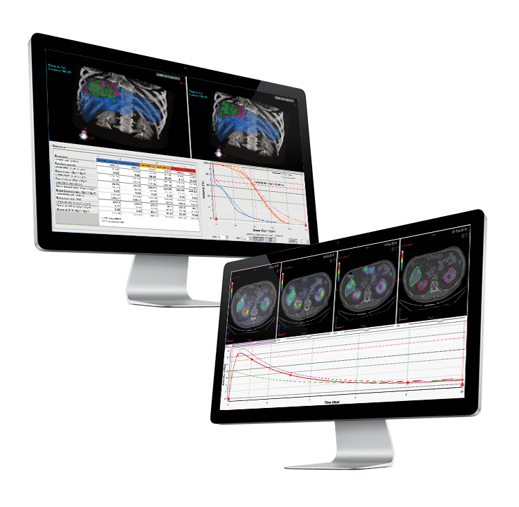 PLANET® Dose dosimetry software interface